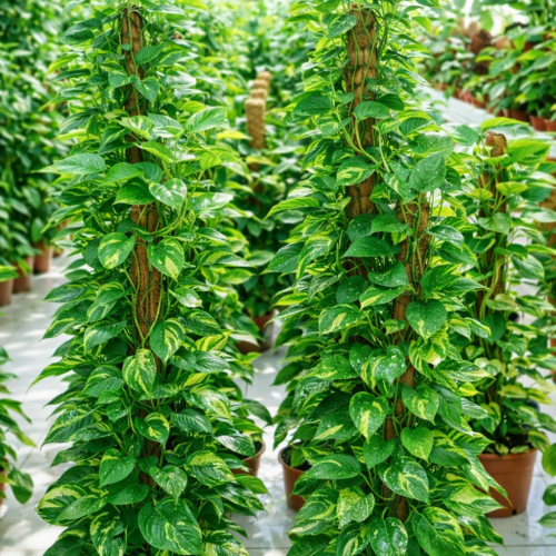 Money Plant in plastic pot